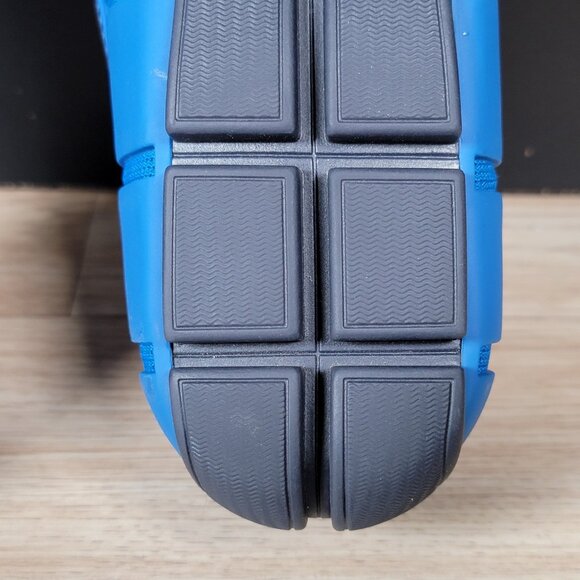 Swims Shoes Mens 9 Blue Black Orange Moccasin Driving Loafers‎ Water Beach - Picture 7 of 8